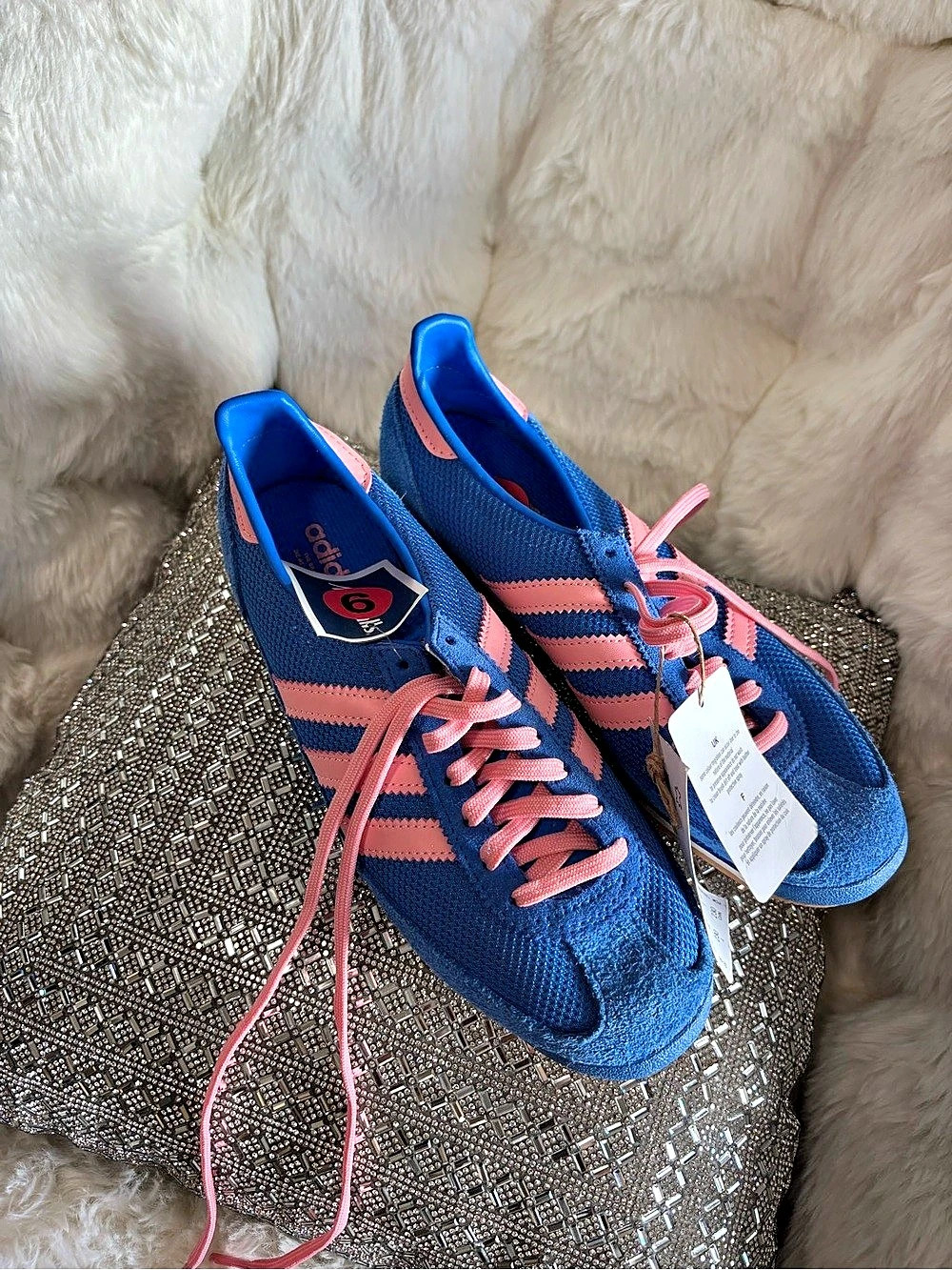 adidas Originals SL 72 OG Sneakers in Blue and Pink Blue & Pink Sneakers
